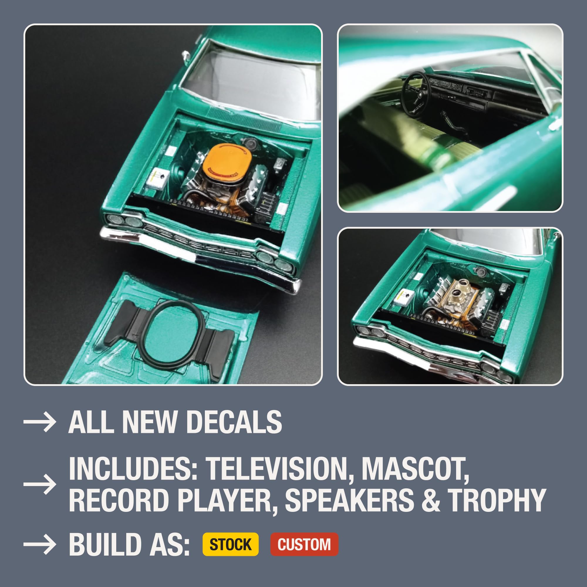 Amazon | AMT 1/25 1968 プリムス・ロードランナー プラモデル AMT1363